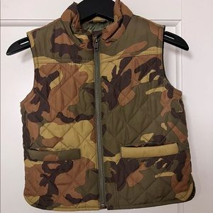Crewcuts Camo Vest -Size 3T